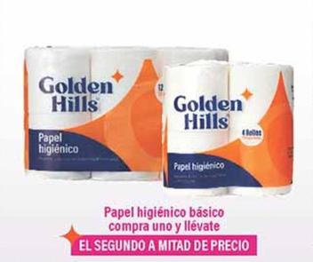 Oferta de Golden Hills - Papel Higiénico Básico en Fresko