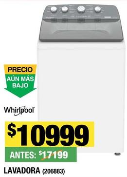 Oferta de Whirlpool - Lavadora por $10999 en The Home Depot