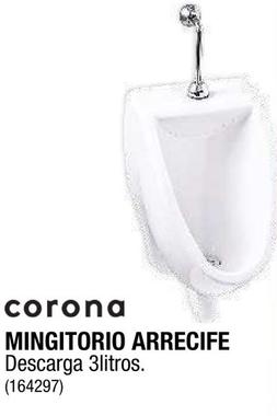 Oferta de Corona - Mingitorio Arrecife en The Home Depot