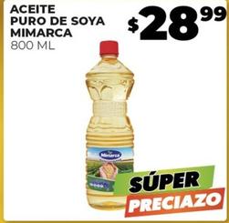 Oferta de Mimarca - Aceite Puro De Soya por $28.99 en Merco