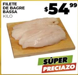 Oferta de Filete De Bagre Bassa por $54.99 en Merco