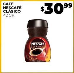 Oferta de Nescafé - Café Clásico por $30.99 en Merco