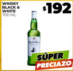 Oferta de Black & White - Whisky  por $192 en Merco