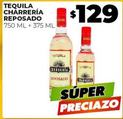 Oferta de Charrería - Tequila Reposado por $129 en Merco