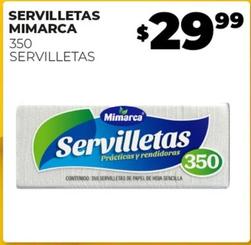 Oferta de Mimarca - Servilletas por $29.99 en Merco