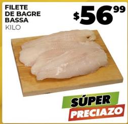 Oferta de Filete De Bagre Bassa por $56.99 en Merco