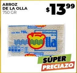 Oferta de De La Olla - Arroz por $13.99 en Merco