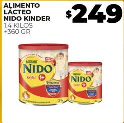 Oferta de Nestlé - Alimento Lácteo Nido Kinder por $249 en Merco