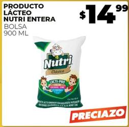 Oferta de Nutri - Producto Lácteo Entera por $14.99 en Merco