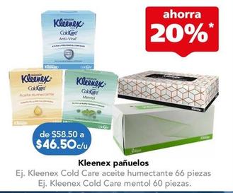 Oferta de Kleenex - Pañuelos  por $46.5 en Farmacia San Pablo