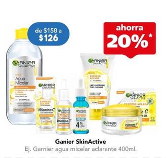 Oferta de Garnier - SkinActive por $126 en Farmacia San Pablo