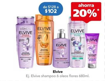 Oferta de Elvive - Shampoo 6 Oleos Flores  por $102 en Farmacia San Pablo