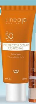 Oferta de Linea D - Protector Solar Gel Cream Corporal 250Ml por $374 en Farmacia San Pablo
