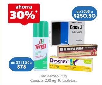 Oferta de Ting - Aerosol por $78 en Farmacia San Pablo