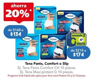 Oferta de Tena - Pants, Comfort O Slip  por $134 en Farmacia San Pablo