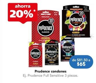 Oferta de Prudence - Condones  por $65 en Farmacia San Pablo