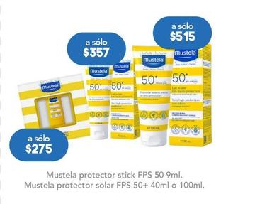 Oferta de Mustela - Protector Stick FPS 50 9ml por $275 en Farmacia San Pablo