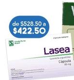 Oferta de Lasea - 28 Cápsulas por $422.5 en Farmacia San Pablo