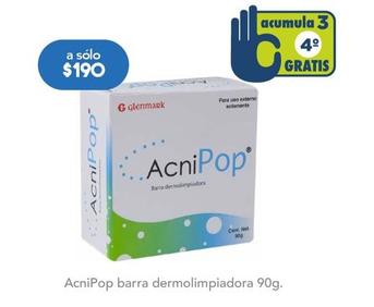 Oferta de AcniPop - Barra Dermolimpiadora 90G por $190 en Farmacia San Pablo