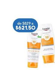 Oferta de Eucerin - Sun Oil Control Gel Fps 50+ 200Ml por $621.5 en Farmacia San Pablo
