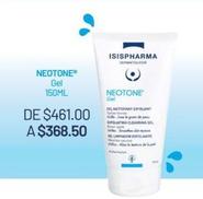 Oferta de Isispharma - Neotone Gel 150Ml por $368.5 en Farmacia San Pablo