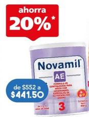Oferta de Novamil - AE Etapa 3 por $441.5 en Farmacia San Pablo