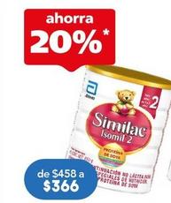 Oferta de Similac - Isomil  2 por $366 en Farmacia San Pablo