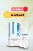 Oferta de Farmapiel - Skindry Regular Antiperspirante 20Ml por $315 en Farmacia San Pablo