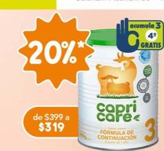 Oferta de Capricare - Formula Et 3 C/400Gr por $319 en Farmacia San Pablo