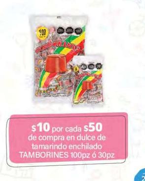 Oferta de Tamborines - Dulce De Tamarindo Enchilado en La Comer