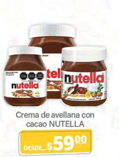 Oferta de Ferrero - Crema De Avellana Con Cacao Nutella por $59 en La Comer