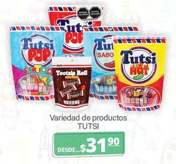 Oferta de Tutsi - Variedad De Productos  por $31.9 en La Comer