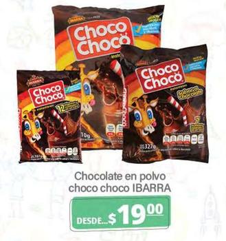 Oferta de Ibarra - Chocolate En Polvo Choco Choco por $19 en La Comer