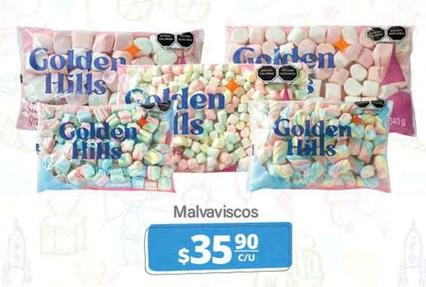Oferta de Golden Hills - Malvaviscos por $35.9 en La Comer