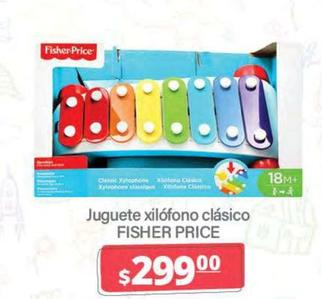 Oferta de Fisher Price - Juguete Xilófono Clásico por $299 en La Comer