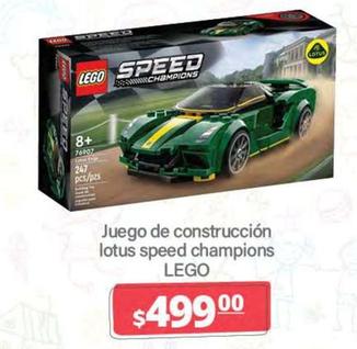 Oferta de Lego - Juego De Construcción Lotus Speed Champions por $499 en La Comer