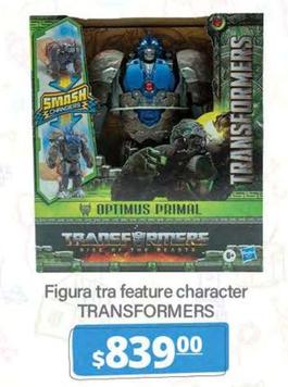 Oferta de Transformers - Figura Tra Feature Character por $839 en La Comer