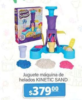 Oferta de Kinetic Sand - Juguete Máquina De Helados por $379 en La Comer