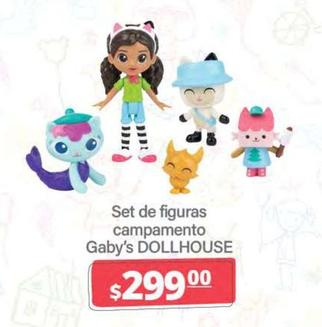 Oferta de Dollhouse - Set De Figuras Campamento Gaby'S por $299 en La Comer