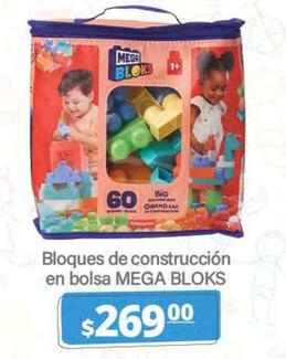 Oferta de Mega Blocks - Bloques De Construcción En Bolsa por $269 en La Comer