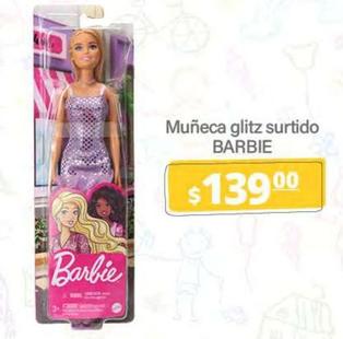 Oferta de Barbie - Muñeca Glitz Surtido por $139 en La Comer