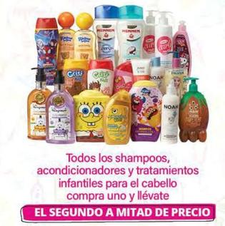 Oferta de Todos Los Shampoos, Acondicionadores Y Tratamientos Infantiles Para El Cabello Compra Uno Y Llevate en La Comer