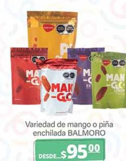 Oferta de Balmoro - Variedad De Mango O Pina Enchilada por $95 en La Comer