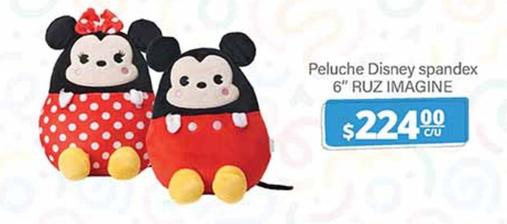 Oferta de Ruz Imagine - Peluche Disney Spandex 6"  por $224 en La Comer
