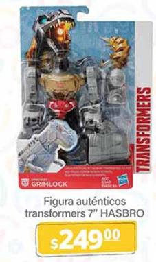 Oferta de Hasbro - Figura Auténticos Transformers 7" por $249 en La Comer