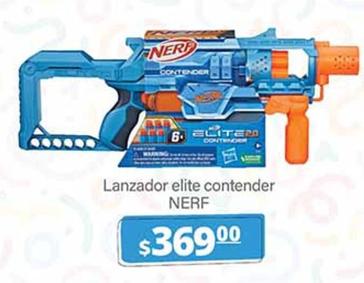 Oferta de Nerf - Lanzador Elite Contende por $369 en La Comer