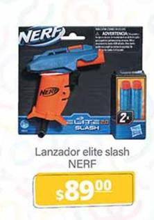 Oferta de Nerf - Lanzador Elite Slash por $89 en La Comer