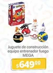 Oferta de Mega - Juguete De Construcción Equipo Entrenador Fuego  por $649 en La Comer