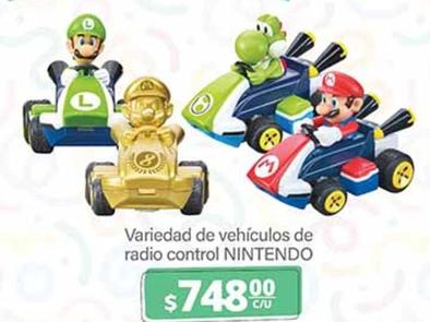 Oferta de Nintendo - Variedad De Vehículos De Radio Control por $748 en La Comer