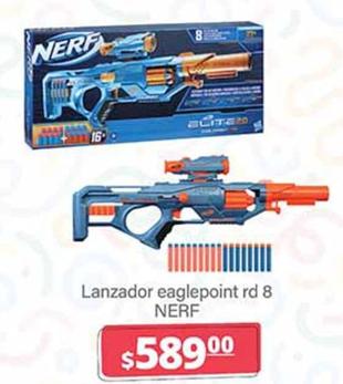 Oferta de Nerf - Lanzador Eaglepoint Rd 8 por $589 en La Comer